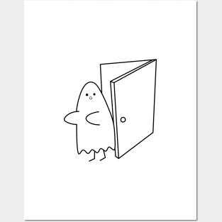 Cute Ghost Posters and Art